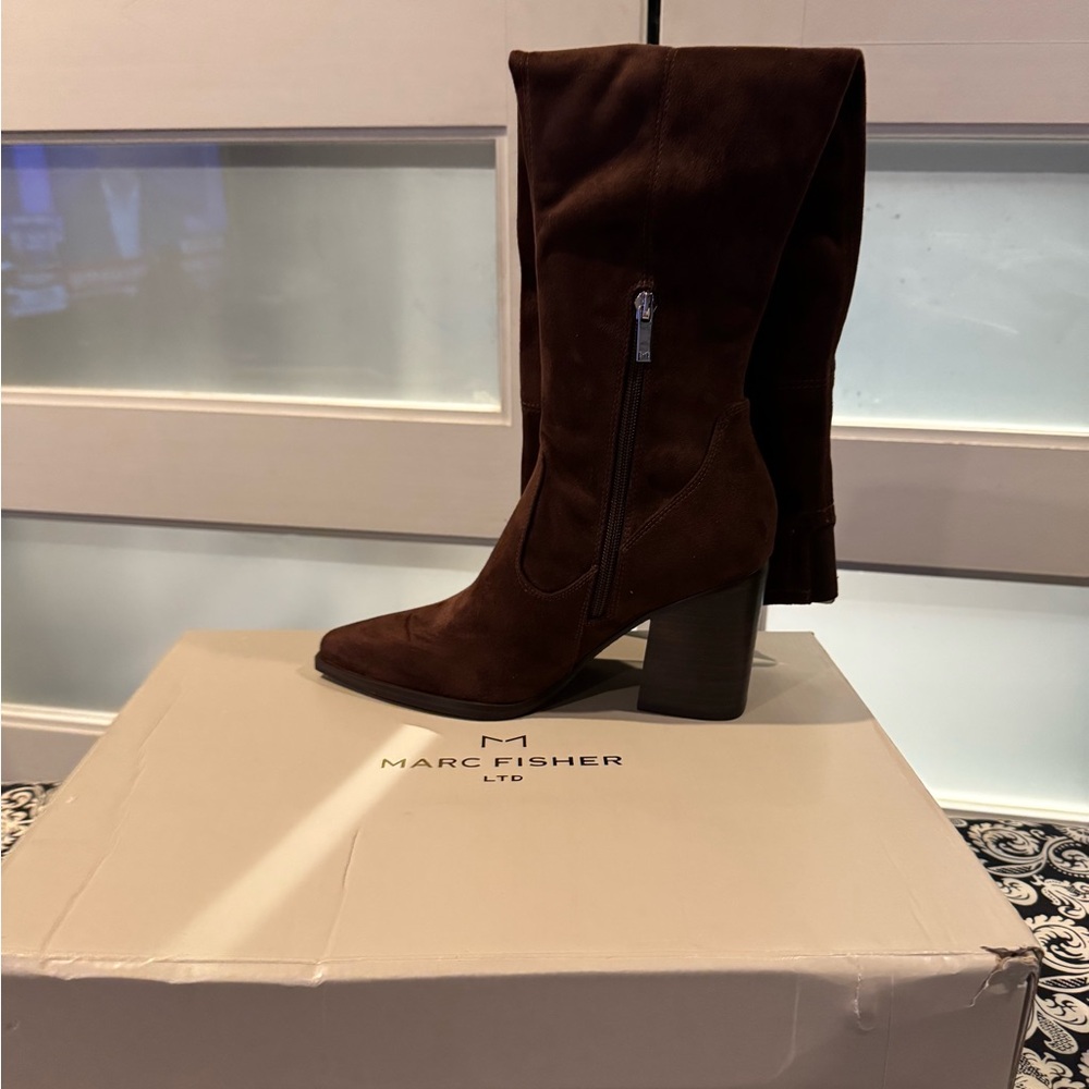 New Marc Fisher Brown Boots